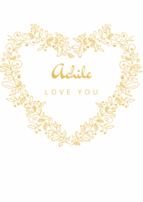 Carte cadeaux Maison Achile