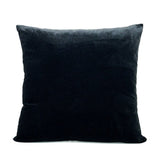 Housse de coussin Face noir ” Mains superposées”