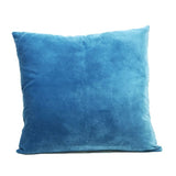Housse de coussin Africa rond et arc vert, rouille et bleu