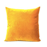 Housse de coussin Africa cinq trèfles rouge, jaune et bleu
