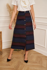 Jupe longue denim Angèle