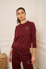 Ensemble de jogging Mélinda bordeaux
