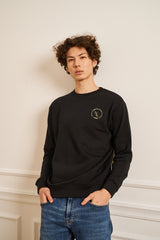 SWEAT BLEU MARINE CLASSIQUE PETIT LOGO