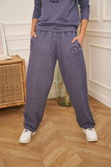 Pantalon de jogging bleu ciel