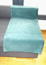 Plaid Africa bleu fleurie