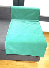 Plaid Africa nénuphar turquoise psychédélique