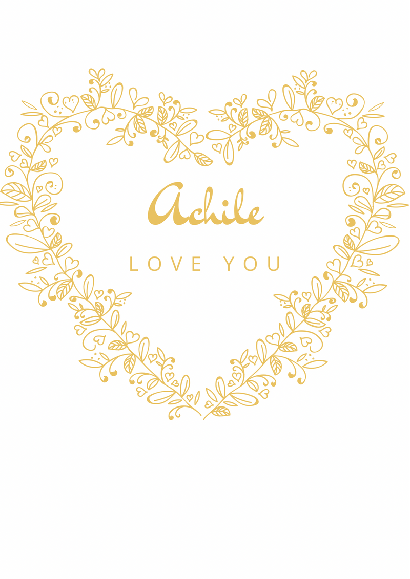 Carte cadeaux Maison Achile