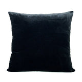 Housse de coussin Face blanc “Qui fume”