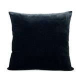 Housse de coussin losange graphique noir et blanc