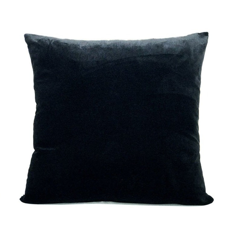 Housse de coussin Face noir ” Clin d’œil “